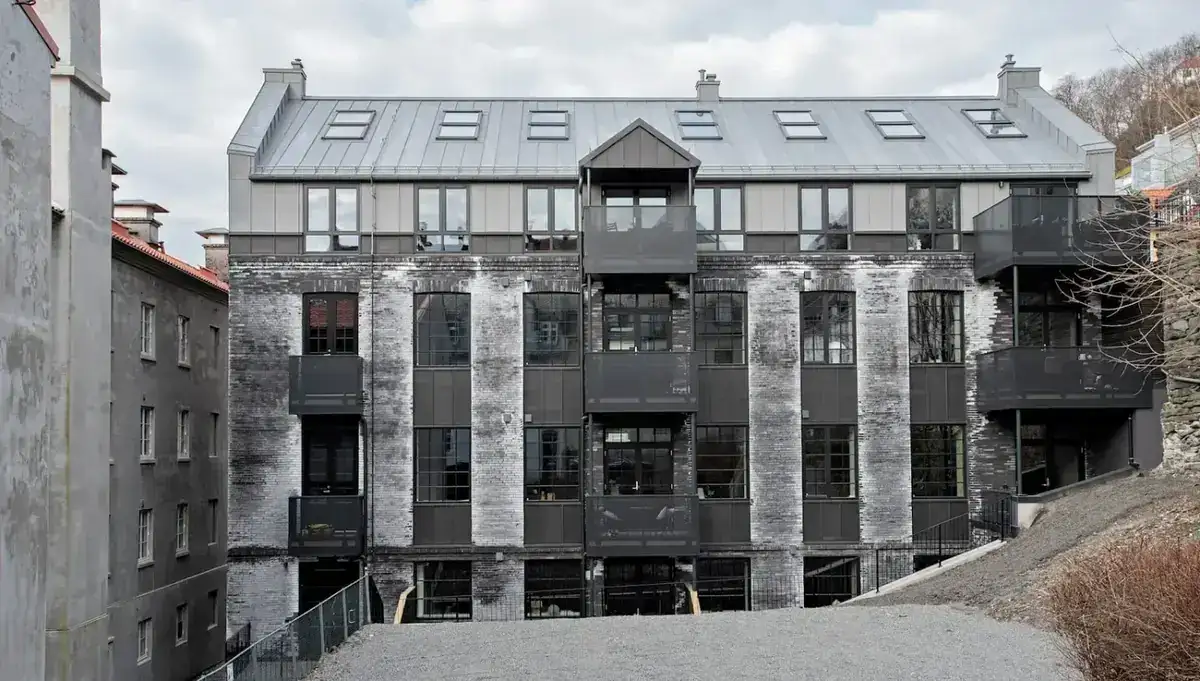 Møllehagen — sink og kobber tak